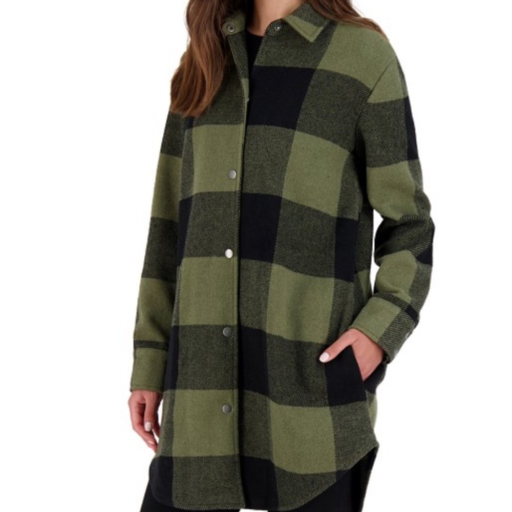 Women Flannel Coat